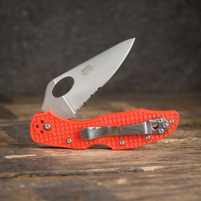 Ніж складаний кишеньковий Firebird F759MS (7.5 см) 440C / Nylon glass fiber помаранчевий