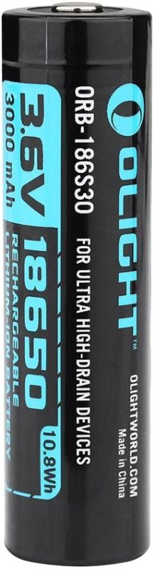 Акумулятор Olight 18650 15А 3000mAh (ORB-186S30)