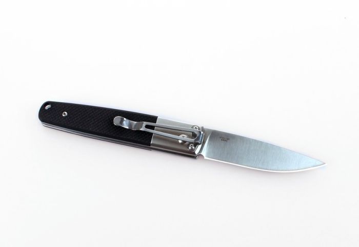 Ніж складаний туристичний Ganzo G7211 (8.5 см) 440C / G10 чорний