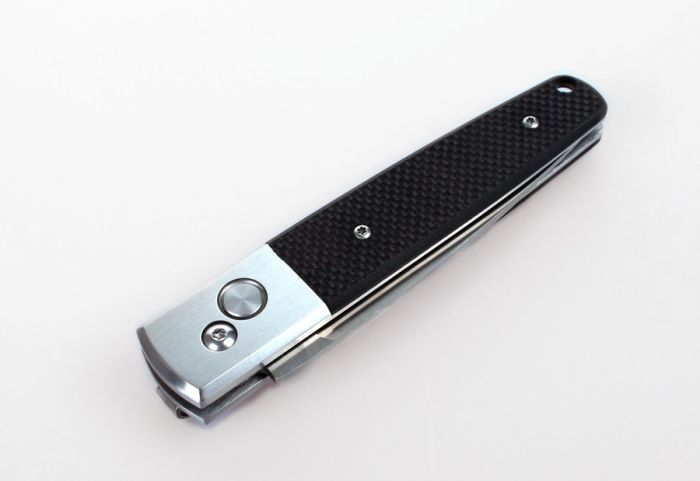 Ніж складаний туристичний Ganzo G7211 (8.5 см) 440C / G10 чорний