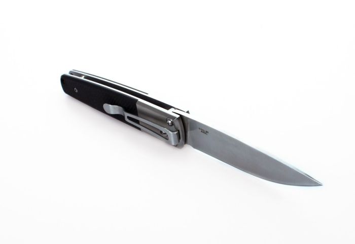 Ніж складаний туристичний Ganzo G7211 (8.5 см) 440C / G10 чорний