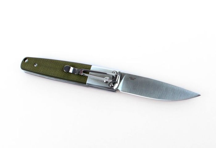 Ніж складаний туристичний Ganzo G7211 (8.5 см) 440C / G10 зелений