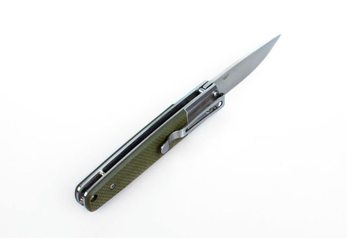 Ніж складаний туристичний Ganzo G7211 (8.5 см) 440C / G10 зелений