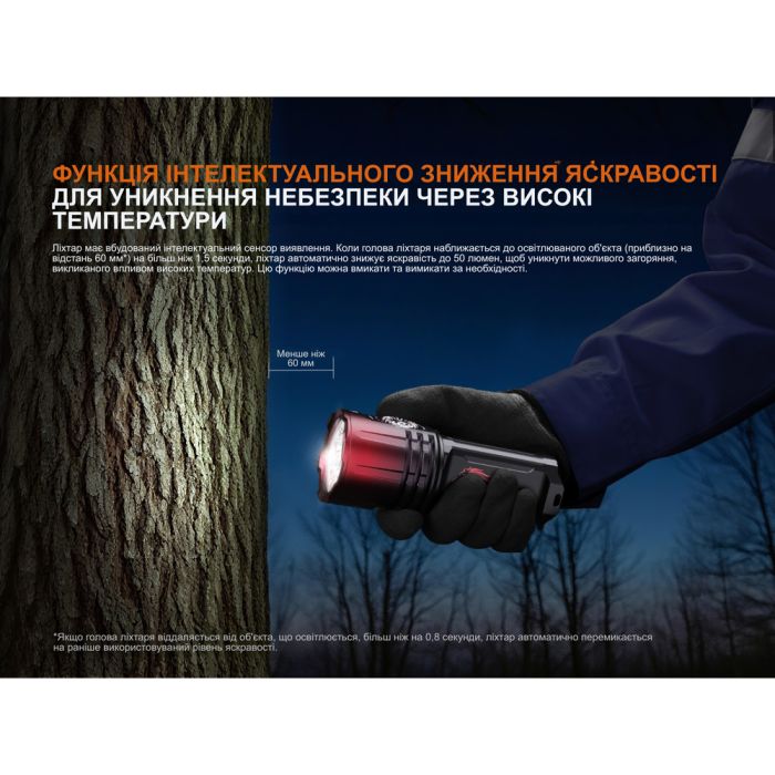 Ліхтар пошуковий ручний Fenix LR35R PRO | Лімітована серія