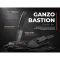 Ніж фіксований мисливський Ganzo Bastion G808В (12.5 см) 8Cr14 / ABS чорний з чохлом