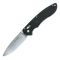 Ніж складаний туристичний Ganzo G740 (9.5 см) 440C / G10 чорний