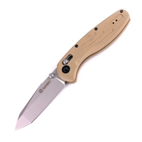 Ніж складний Ganzo G701 жовтий G10