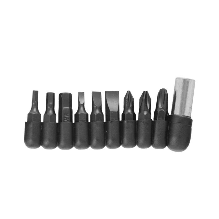 Мультитул Ganzo G106, (16.5 см) 22 функції, чорний + біти та чохол