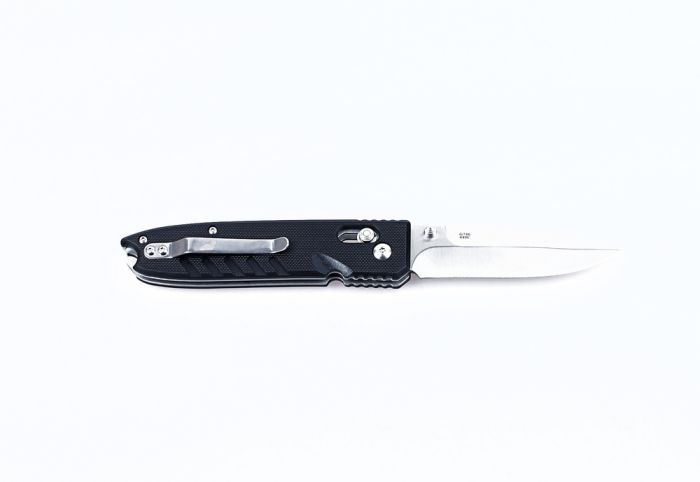 Ніж складаний туристичний Ganzo G746-1 ( 8.5 см) 440С / G10 помаранчевий