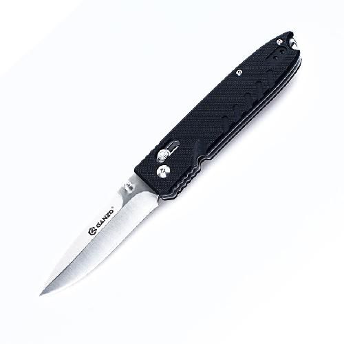Ніж складаний туристичний Ganzo G746-1 ( 8.5 см) 440С / G10 чорний