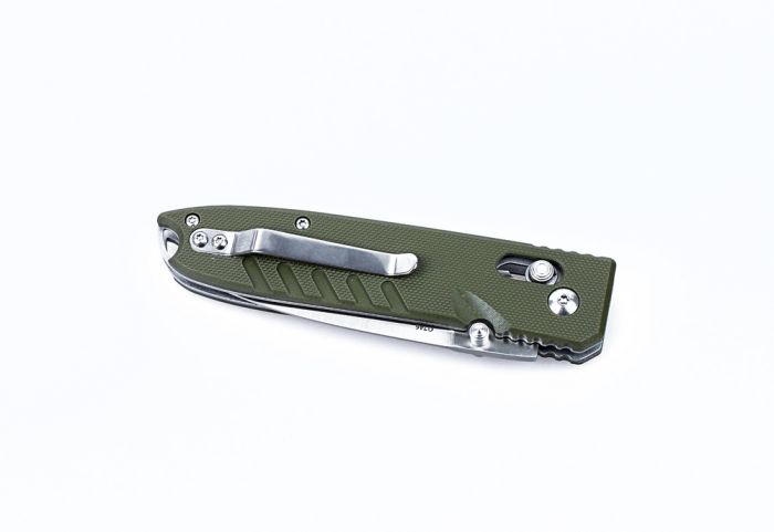 Ніж складаний туристичний Ganzo G746-1 ( 8.5 см) 440С / G10 чорний