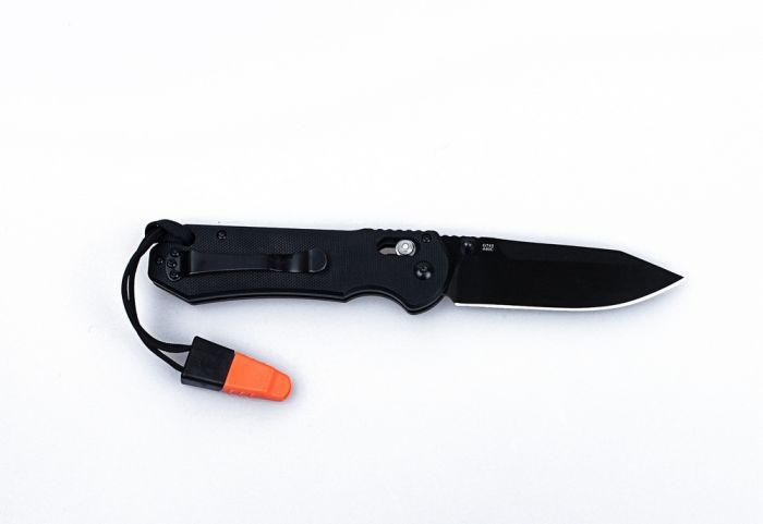 Ніж складаний туристичний Ganzo G7453-WS ( 9 см) 440С / G10 помаранчевий
