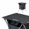 Стіл розкладний  з коробкою для зберігання Naturehike NH19JJ084, 1680D Oxford / алюміній, чорний