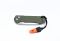 Ніж складаний туристичний Ganzo G7452-WS ( 9 см) 440С / G10 помаранчевий