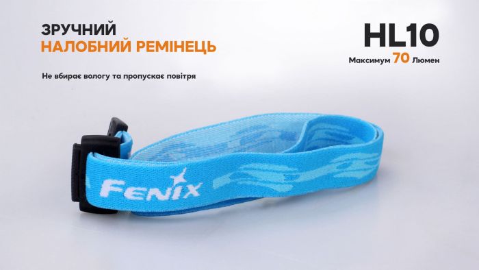 Ліхтар налобний Fenix HL10 black