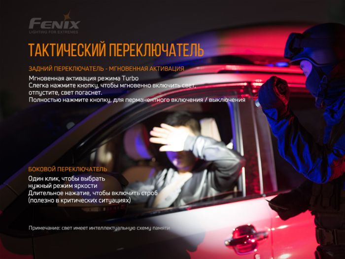 Ліхтар ручний Fenix PD36R+ліхтар ручний Fenix E01 V2.0 у подарунок