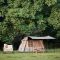 Намет з навісом Naturehike Village CNK2300ZP022, коричневий малий