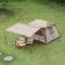 Намет з навісом Naturehike Village CNK2300ZP021, коричневий великий