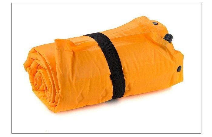 Килимок самонадувний з подушкою Naturehike NH15Q002-D, 25мм, блакитний
