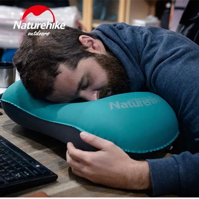 Подушка надувна Naturehike Ultralight TPU NH17T013-Z, блакитна