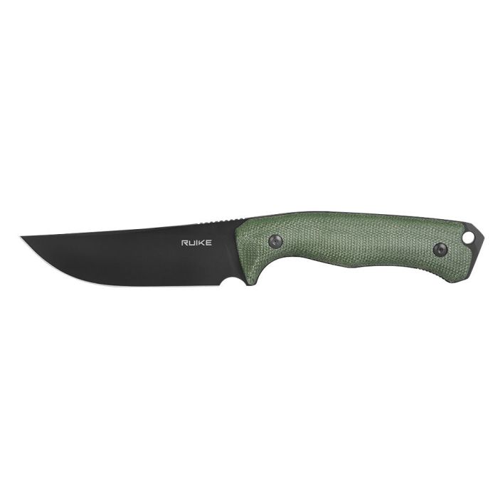 Ніж фіксований мисливський  Ruike F186-MG, (11.8 см) D2 / Micarta зелений