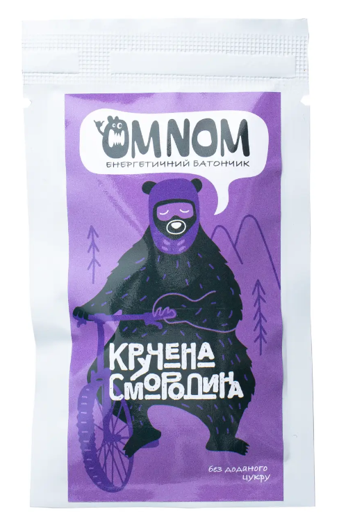 Батончик енергетичний OMNOM кручена смородина