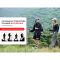 Трекінгова палиця Naturehike CNK2300DS010, 120 см, зелена