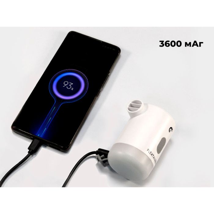 Насос-ліхтар-powerbank кемпінговий Flextail Max Pump 2 Pro, помаранчевий