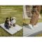 Матрац туристичний надувний одномісний  Naturehike CNK2450WS035, 198х68х9.5 см, білий із вбудованою помпою для надування