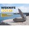 Ніж складаний туристичний Weknife Bogey (9.3 см) Bohler M390 / Titanium сірий