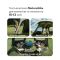 Тент для кемпінгу Naturehike CNK230WS014, 4.6 м * 4,0 м, бежевий