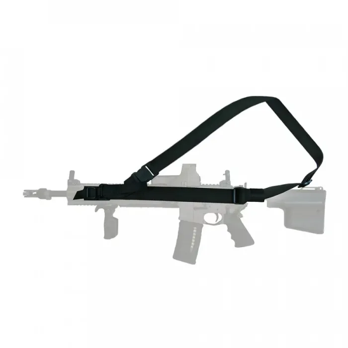 Тактичний триточковий ремінь DANAPER Silent Sling Black