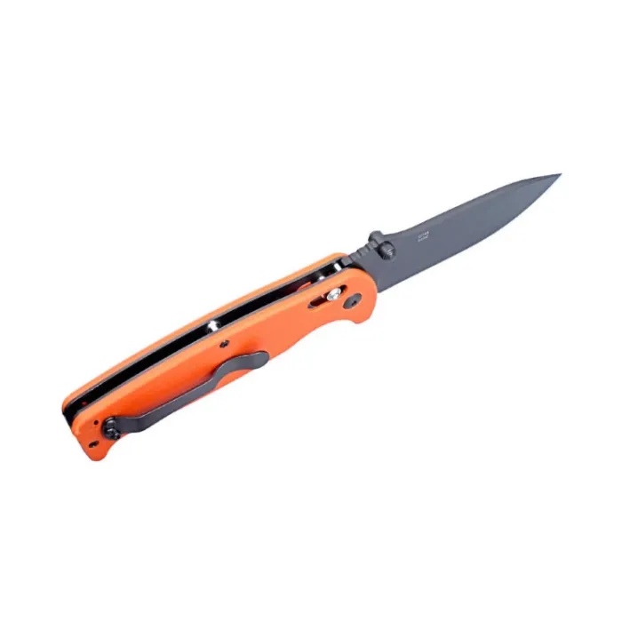 Ніж складаний туристичний Ganzo G7413 (8.9 см) 440C / G10 помаранчевий