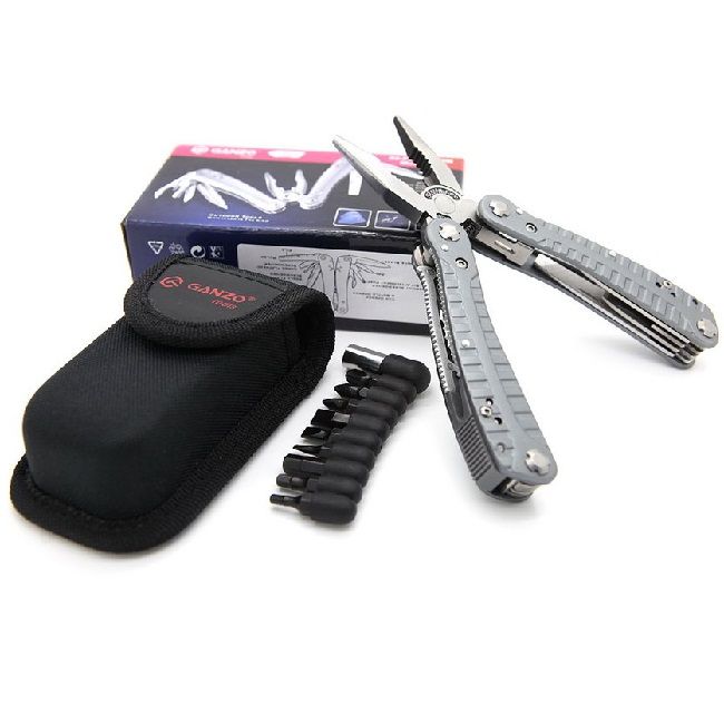 Мультитул Ganzo G105, (16.5 см) 22 функції + біти та чохол