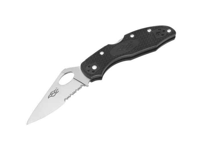 Ніж складаний кишеньковий Firebird F759MS (7.5 см) 440C / Nylon glass fiber чорний