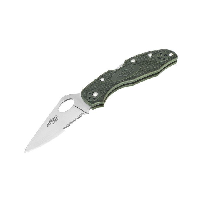 Ніж складаний кишеньковий Firebird F759MS (7.5 см) 440C / Nylon glass fiber зелений