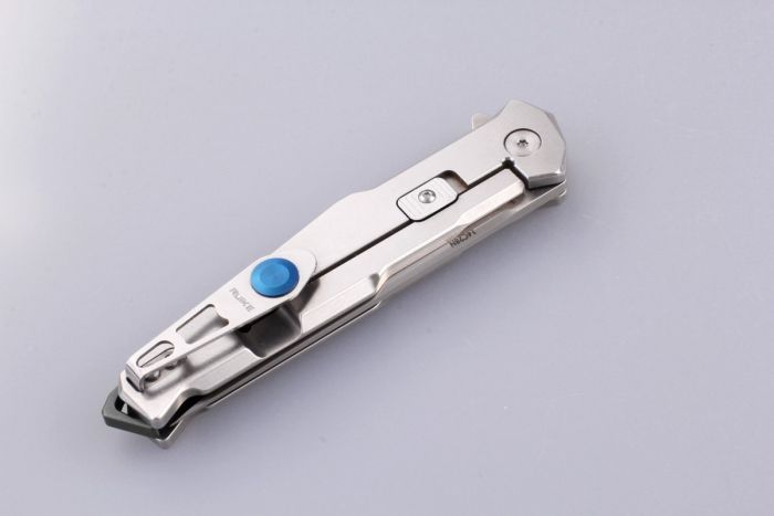 Ніж складаний туристичний Ruike P108-SF, (8.8 см) 14C28N / 3cr14n сірий