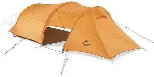 Намет тримісний Naturehike Opalus III 210T polyester orange NH17L001-L, помаранчевий