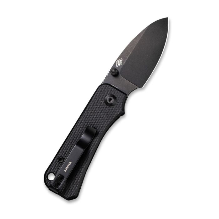 Ніж складаний кишеньковий Civivi Baby Banter, (5.9 см) Nitro-V / G10 чорний