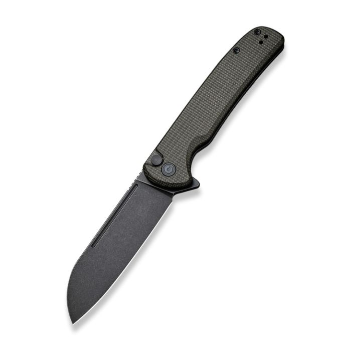Ніж складаний туристичний Civivi Chevalier, (8.8 см) 14C28N / Micarta темно-зелений