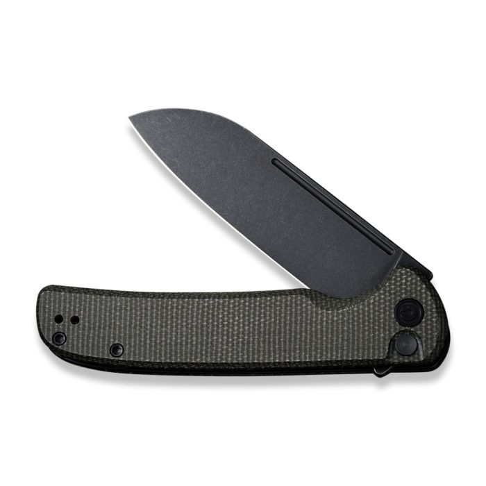 Ніж складаний туристичний Civivi Chevalier, (8.8 см) 14C28N / Micarta темно-зелений