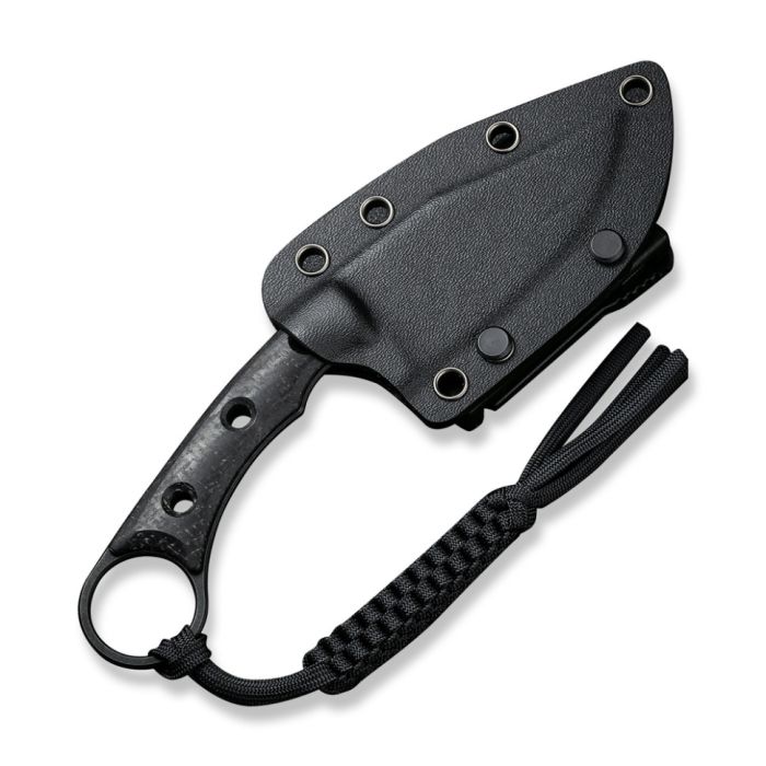 Ніж фіксований тактичний Civivi Midwatch, (8.6 см) N690 / Micarta чорний