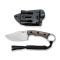 Ніж фіксований тактичний Civivi Midwatch, (8.6 см) N690 / Micarta коричневий