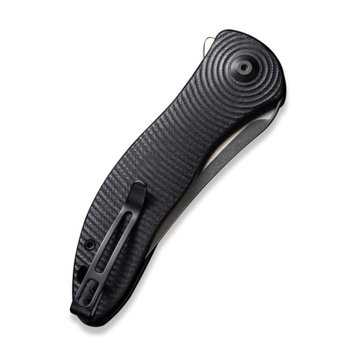 Ніж складаний туристичний Civivi Synergy3, (8.2 см) Nitro-V / G10 чорний 