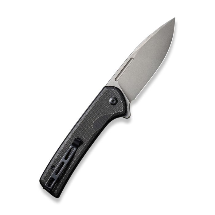 Ніж складаний туристичний Civivi Conspirator, (8.8 см) Nitro-V / Micarta чорний