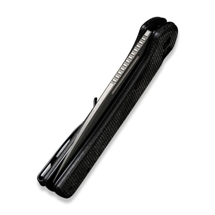 Ніж складаний туристичний Civivi Conspirator, (8.8 см) Nitro-V / Micarta чорний