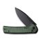 Ніж складаний туристичний Civivi Conspirator, (8.8 см) Nitro-V / Micarta зелений
