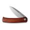 Ніж складаний туристичний Civivi Cetos, (8.8 см) 14C28N / Micarta & Stainless чорний