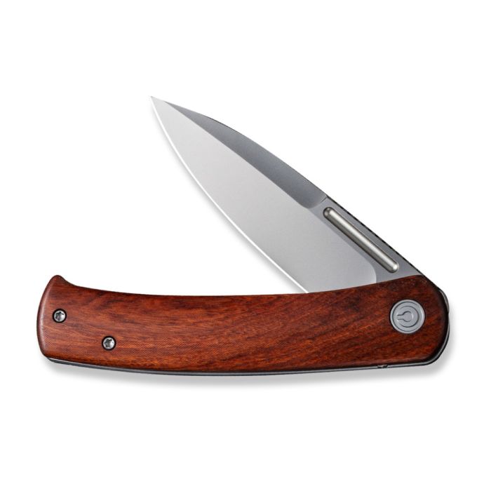 Ніж складаний туристичний Civivi Cetos, (8.8 см) 14C28N / Micarta & Stainless чорний