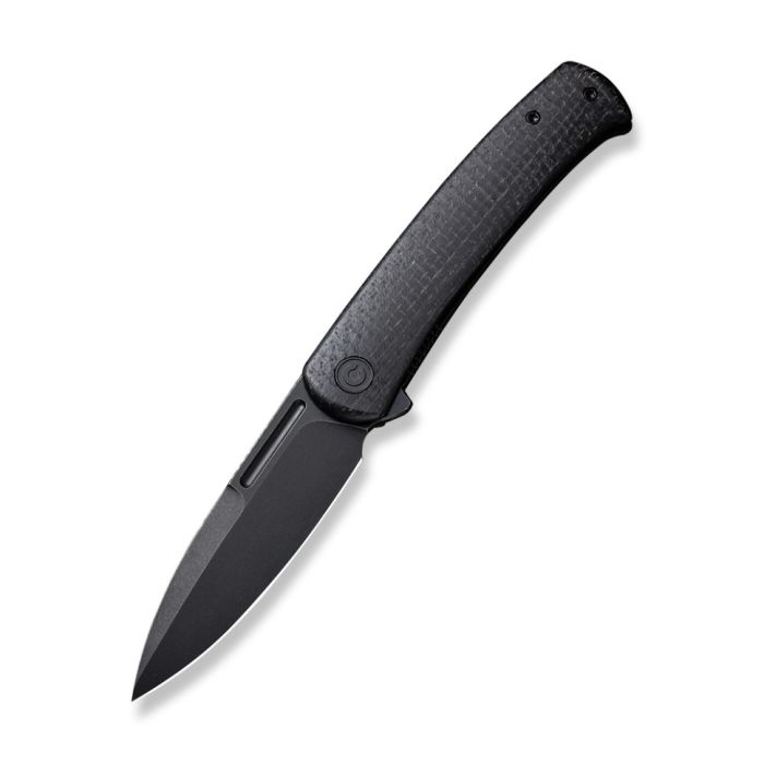 Ніж складаний туристичний Civivi Caetus Flipper, (8.8 см) Damascus / Carbon Fiber